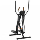 Soozier - Appareil De Fitness Gazelle Glider Air Walker Vélo Elliptique Avec Quatre Niveaux De Résistance-Mouvement multidirectionnel à 360 degrés permettant des déplacements d’avant en arrière et latéraux  