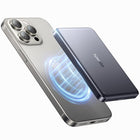 Torras - Batterie externe MiniMag 10 000 mAh 15 W Qi2.0 - Gris-Charge magnétique : Aucune câble nécessaire