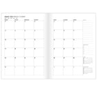 Letts - Agenda Académique Hebdomadaire D’Août À Juillet - 8 1/4 po H x 5 7/8 po l - Motif Joys - Multilingue-Style d’agenda intemporel