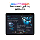 Apple - iPad Air 11 po, Puce M3, Wi-Fi, 128 Go, Gris Cosmique-Jumelé à l’Apple Pencil Pro, iPad Air devient une planche à dessin immersive et un bloc-notes aux capacités phénoménales. L’Apple Pencil (USB-C) est aussi compatible avec iPad Air. Le Magic Keyboard pour iPad Air est un clavier tout confort avec pavé tactile intégré et rangée de 14 touches de fonction. En déplacement, il sert également d’étui de protection pour votre appareil. Accessoires vendus séparément