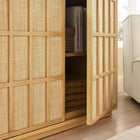 Modway - Aiko Armoire d’accent - 39 po - Chêne clair-Tablette réglable