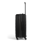 Swiss Mobility - Ensemble de 3 valise rigide ABS - Noir-Roues pivotantes simples à 360 degrés pour un roulement sans effort, doux et silencieux