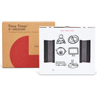 Time Timer - Minuterie originale 8 pouces (moyenne)-La minuterie comprend un emplacement intégré sur le dessus pour le placement du PEC et comprend une carte effaçable à sec pour la gestion des activités