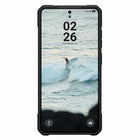 UAG - Étui Pathfinder Rugged Transparent avec aimants pour Samsung Galaxy S26 Ultra, cendre/noir-Conception co-moulée surélevée