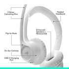 Logitech - Zone 300 casque Bluetooth sans fil avec microphone anti-parasite - Blanc-Personnalisez votre casque Logitech: personnalisez le micrologiciel de votre casque avec l’application gratuite Logi Tune (1), téléchargez l’application pour ajuster l’effet local, le niveau du micro et l’égaliseur pour une expérience audio personnalisée