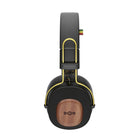 House Of Marley - Casque Bluetooth Riddim à vibrations positives - Rasta-Conception supra-auriculaire confortable