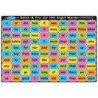 Ashley Productions - ASH95005-6 Tapis d'apprentissage Smart Poly - 12" x 17" - double face - Mots fréquents 1re et 2e année - Lot de 6-Utilisez avec des marqueurs effaçables à sec ou à base d'eau et des crayons lavables.