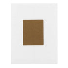 JAM Paper Étiquettes postales, 4 x 5 po, brun kraft, 120/paquet-4 étiquettes par feuille