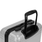 Reebok - Valise de cabine à Coque Rigide de la Collection Power 21.50po - Gris-Doublure signature avec panneau de séparation, poches pratiques et sangles de serrage pour garder le contenu organisé et en place