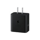 Samsung - Chargeur mural 45 W avec câble USB-C - Noir-Faible consommation en veille