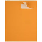 JAM Paper Étiquettes postales, 1 1/3 x 4 po, orange néon, 252/paquet-Dimensions : 1,33 x 4