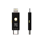 Yubico - Clé de sécurité YubiKey 5Ci - USB-C + Lightning - Noir-Utilise USB-C ou Lightning pour une vérification immédiate du compte