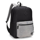 Roots - Sac à dos avec compartiment pour ordinateur portable de 15,6 pouces - 34 L - Noir/Gris-Spacieux et organisé : Capacité de 34 litres avec deux compartiments zippés et une pochette rembourrée pour ordinateur portable jusqu'à 15,6 pouces.