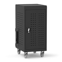 Luxor - Chariot de recharge sécurisé USB-C pour 24 appareils (45 W par port, pour ordinateurs portables jusqu’à 16 po)-Pré-câblé avec des câbles USB-C® pour éliminer les câbles emmêlés et les blocs d’alimentation encombrants
