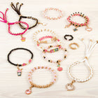 Make it Real - Juicy Couture Bracelets Rose Précieux par-Une excellente idée cadeau. Les jouets éducatifs Make It Real constituent d'excellents cadeaux pour les filles et les préadolescentes, car ils les aident à développer les compétences qui leur permettront de réussir en tant que futures leaders et créatrices de demain