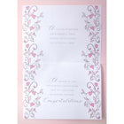 Rosedale - Cartes De souhaits Mariage Générale 5-1/2 po x 8 po / Enveloppes - Paquet de 12 - Coeur Floral-Imprimées sur un papier de qualité non couché