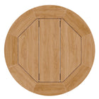Modway - Brisbane Bois de teck Terrasse extérieure Table d’appoint - Naturel-7