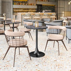 Zuo - Bite Table bistrot - Noir-Dimensions: 23,8 po L x 23,8 po L x 29,9 po H