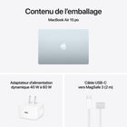 Apple - MacBook Air 15 po - M5 - 10 coeurs - 1 To SSD - Mémoire 24 Go - Bleu ciel-9
