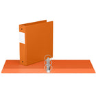 Davis Group Super économie, Reliure à anneaux ronds 2 po, paquet de 6 – Orange-2 po