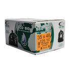 Eco II - Sacs à ordures Oxo-Biodégradable - 35 po x 48 po - extra fort - noir - paquet de 125-Paquet de 125