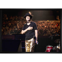 The Tragically Hip 20x29 sur toile Hand on Heart-H - Toile encadree - 31" x 22"-Qualité supérieure - music memorabilia