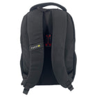 Tucci Italy - Sac à dos Dynamo - Moyen - Noir-Poches latérales doubles – Rangez facilement les bouteilles d’eau ou les parapluies