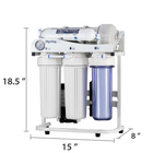 iSpring - RCS5T système commercial d'osmose inverse sans réservoir à 5 étapes - 500 gal/jour-Pompe de surpression à haute efficacité: Plus de soucis avec une faible pression d'eau. La pompe de surpression intégrée augmente la production d'eau purifiée en relevant la pression de l'eau et maximise le taux de production de l'osmose inverse au niveau optimal pour le processus.