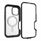 OtterBox - Coque Defender XT transparente pour iPhone 16 - Côté sombre-Contrôle complet sans compromis sur la protection