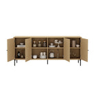Manhattan Comfort - Magnolia 70,9 po Buffet Moderne - Chêne Naturel-10