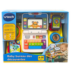VTech - Baby bureau des découvertes - Français-Conçu pour les enfants âgés de 9 à 36 mois; nécessite 3 piles AA; piles incluses à des fins de démonstration uniquement; piles neuves recommandées pour une utilisation régulière