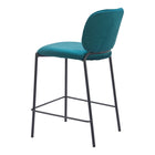 Zuo - Plat Tabouret de comptoir - Vert - Ensemble de 2-6