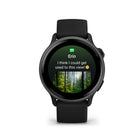 Garmin - vivoactive 6, ardoise avec bande noire-COACH SOMMEIL - Obtenez un score de sommeil et un coaching personnalisé pour déterminer vos besoins en sommeil et comment vous pouvez l'améliorer. Suivez même vos différentes phases de sommeil et vos siestes, et consultez plusieurs indicateurs clés tout au long de votre sommeil, comme votre VFC, pour mieux comprendre votre santé.