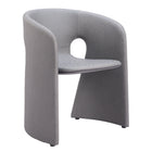 Zuo - Rosyth Chaise de salle à manger - Gris ardoise-Aucun assemblage requis