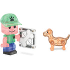 Magna-Tiles - Ensemble de construction magnétique Parc à chiots 27 pièces-Toujours compatibles: Toutes les pièces sont compatibles et complémentaires à tous les autres ensembles MAGNA-TILES, y compris nos ensembles Château DLX, Métropole, Duo de descente et Classique préférés des amateurs
