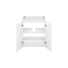 Modway - Bryn Support mural de 24" Vanité de salle de bain (lavabo non inclus) - Blanc-Assemblée requise