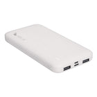 Helix - Batterie externe 10 000 mAh, Blanc-Temoin d'alimentation LED