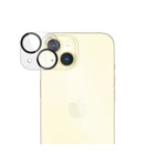 PanzerGlass - Protecteur d'objectif de caméra pour iPhone 15/15 Plus - Transparent-Votre appareil photo et vos objectifs sont à l'abri des chutes accidentelles sur les sols durs, des chocs contre les angles vifs et du craquement des clés dans votre poche