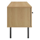 Modway - Cambria 47 po Meuble TV, Chêne-Planche coulissante