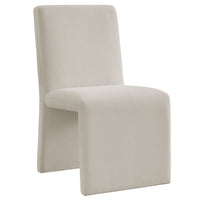 Modway - Emory Tissu tapis Fauteuil d’appoint de salle à manger - Sel-Chaise pantoufle polyvalente