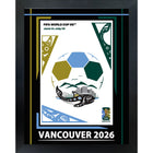 Vancouver 2026 FIFA World Cup - Photoglass encadre - 20" x 26"-Affiche officielle de ville hote FIFA Coupe du Monde 2026