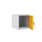 Ceha Canada - Caisson-casier cubique OKK de 12 po - Porte jaune-CONCEPTION MODULAIRE : Trou pré-percés sur les côtés, le dessus et le dessous pour un boulonnage facile et l'expansion de vos unités de rangement