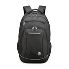Swissdigital - Sac à dos noir SURSEE avec localisateur SDD-SDD FINDER - Équipé de SDD Finder, compatible avec le réseau Localiser d'Apple et le système Android. Si vous perdez vos objets de vue, vous pouvez les localiser facilement et à tout moment grâce aux applications Localiser d'Apple et Swissdigital Design. De plus, une alarme sonore jusqu'à 110 dB peut être activée à distance pour les retrouver ou alerter les autres. Le SDD Finder permet une interaction Bluetooth continue entre votre appareil mobile e