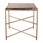 Zuo - Kove Table d’appoint - Or-Dimensions: 20,9 po L x 20,9 po L x 22,4 po H