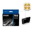 Epson - T702 Cartouche d'encre - Capacité standard - Noir-Manipulation sans souci - impressions résistantes au maculage, à la décolouration et à l’eau