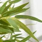Outsunny - Arbre de bambou artificiel 4 pi pour décoration intérieure - vert-Du ciment de sol et de la mousse PE sont inclus pour plus de stabilité 