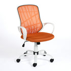 39F - Fauteuil pour le bureau Desert à dossier élevé, orange/noir (3339-DM6442-0W)-3