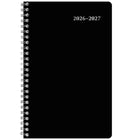 Staples - Agenda scolaire hebdomadaire/mensuel 2026-2027 - 8 1/2 po H x 5 1/2 po l - Noir - bilingue-14 mois : juillet 2026 - août 2027