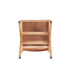 Manhattan Comfort - Ensemble de 4 chaises de salle à manger Hamlet 44,8 cm style industriel chic - Nature-10