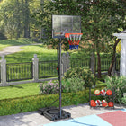 Soozier – Panier de basketball portatif avec panneau de 44,5 po et base remplissable-Le panneau arrière incassable minimise les risques de blessure et de dommages
